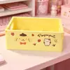 Caja de Almacenamiento de Escritorio Chica del Libro Rojo Corazón de Niña Cuidado de la Piel Lápiz Labial Plegable Mini Organizador Cesta de Compras Kulomi