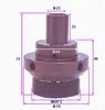Mandril Interno para Torno CNC, Dispositivo de Expansão Interna para Máquinas 36, 46, 0640, Cabeça de Eixo de Suporte Interno Tipo Puxar por Trás Estendida e Ampliada