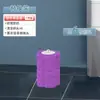 Set de Escobilla de Baño Desechable para Limpiar Sin Puntos Muertos, Gadget Doméstico Montado en la Pared con Cabezales de Cepillo Reemplazables para Limpieza del Inodoro