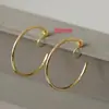 Pendientes Grandes Circulares Rotatorios Repelentes de Mosquitos Estilo Ning Yizhuo Sin Cierres de Clip para Orejas, de Moda y Versátiles para el Uso Diario