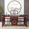 Mesa estilo antigo mesa estilo chinês estilo chinês novo mesa estilo antigo conjunto completo de mesa para clínica de medicina chinesa mesa de caligrafia mesa de escritório