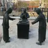 Escultura de Paisaje con Escultura de Personaje de Cobre Antiguo para Snacks al Aire Libre Adorno de Personaje de Cobre Puro Fábrica de Producción de Estatuas de Cobre de 2m