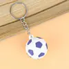 Llavero de Mascota de Fútbol Simulado Colgante 3D Decoración para Mochila Exterior de Coche Regalo para Evento Deportivo