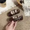 Zapatos de Cuero Retro Bajos para Niñas 2026 Nuevos de Primavera y Otoño Zapatos Mary Jane de Princesa para Niños Pequeños, Zapatos de Suela Antideslizante