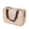 Bolsa de almacenamiento estampada de moda estilo coreano, bolsa de aseo portátil para viajes, bolsa de almacenamiento de gran capacidad para artículos de uso diario, bolsa de aseo