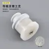Puxador de Empurrar e Puxar de Furo Único Escondido Estilo Tatami Transfronteiriço para Guarda-Roupa, Porta de Armário, Porta de Correr e Puxador de Gaveta Invisível