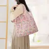Bolsa de Compras Ecológica Média, Bolsa Lateral Dobrável Supermercado Ecológica, Bolsa Impermeável de Tecido Oxford, Bolsa de Mão Personalizável
