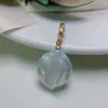 Pingente de Fecho Universal de Pérola Zhuji para Mulheres, Pingente de Colar Quadrado Barroco Irregular Destacável, Fecho Versátil DIY