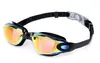 Amazon Explosiones Gafas de Natación Coloridas Electroplateadas HD Impermeables Antivaho para Hombres y Mujeres Montura Grande Gafas de Natación para Adultos