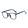 2024 Nuevo Estilo Gafas para Niños Gafas Anti Luz Azul Gafas Planas Tr90 Gafas para Estudiantes Montura Cuadrada Fabricante Venta al por Mayor 5228