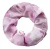 Nuevo aro para el pelo tie-dye elástico de algodón para primavera y verano, tocado, aro para el pelo de color liso transfronterizo, banda elástica para el pelo de mujer, flor para la cabeza, 14 colores