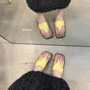 Sandálias Pretas de Salto Baixo para Noite Sapatos de Fada para Uso ao Ar Livre Verão 2025 Nicho Francês com Vestido Sapatos Romanos