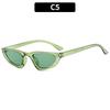 Gafas de Sol Triangulares de Montura Pequeña Nuevas Europeas y Americanas 2022 Decorativas Personalizadas para Fotos Callejeras Gafas de Sol de Moda Transfronterizas