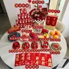 Regalos de inauguración, un juego completo de decoraciones, adornos de leña y otros artículos para decorar la nueva casa, adecuados para ceremonias de inauguración y mudanzas a una casa nueva