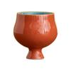 Taza Pequeña Cata de Té Maestro Taza de Té Casera Taza de Cata de Té Mesa de Potencia Cerámica con Esmalte Interior y Exterior Taza de Cata de Té