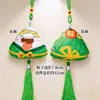 Saco de sino de vento com bordado étnico feito à mão, bolsa, bagua, sachê zongzi, pingente, decoração de bênção para o Festival do Barco-Dragão, ornamentos para pendurar, atacado