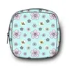 2026 Nueva Bolsa Multifuncional Portátil Estilo Fresco Estampada para Guardar Artículos Menstruales Bolsa de Transporte para Compresas Sanitarias