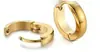 Brincos esféricos de aço inoxidável transfronteiriços, ear cuffs masculinos minimalistas da moda, brincos escuros estilo rua para estudantes, acessórios da moda