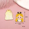 Princesa en fuga DIY accesorios de aleación Cenicienta Blancanieves colgante de collar colgante de llavero productos semiacabados hechos a mano