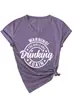 Amazon Wish Sitio Independiente Cómodo y Elegante Cuello en V para Mujer ¡Advertencia! La Camiseta de Manga Corta para Niña