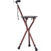 Banco para muletas personalizado, Silla para sentarse para ancianos, Muletas multiestilo, Taburete bastón plegable antideslizante, Silla muleta para caminar para ancianos