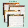 Calendario de Pared Transfronterizo de Escritorio Amazon Simple 18 Calendario de Pared en Inglés Planificador Registro de Asistencia Calendario Grande