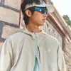 Chaqueta con capucha Rumeng para exteriores con protección solar UPF50+ Cárdigan deportivo ligero Chaqueta de entrenamiento para senderismo Ropa con protección solar para hombre