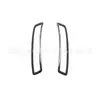 Adecuado para 23 modelos de Mulan MG MG4 MULAN cubierta del espejo retrovisor moldura exterior de fibra de carbono, tapa del tirador de la puerta y modificación de la cara frontal