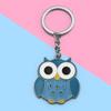 Llavero creativo de búho personalizado Llavero de búho de epoxi colgante adornos lindos de animales pequeños para bolso