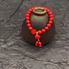 Pulsera de Arenisca Roja con Bajo Contenido, Pulsera de Loto, Pixiu y Calabaza para la Buena Suerte, Venta al por Mayor y Dropshipping