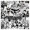 50 Adesivos Culturais e Criativos de Anime Temáticos Death Note para Cadernos, Capas de Celular, Agendas, Decoração DIY Adesivos Atacado