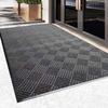 Alfombra Cruzada Dibujo de Neumático Esterilla de Piso Hecha a Medida Esterilla de Entrada Hotel Exterior Esterilla de Bienvenida Puerta de Entrada Esterilla Absorbente Esterilla Antideslizante