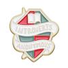 Broche de metal de la serie "Siempre cansado", insignia de solapa, lindo eslogan, pancarta, traje creativo