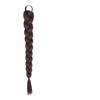 Peluca de doble trenza para mujer, cola de caballo, simulación de cabello, giro suave, trenza larga, puro deseo, accesorios para cabello de colores, trenza de espiga.