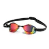 Gafas de natación antivaho de alta definición, gafas de natación universales de silicona para adultos, impermeables, antideslizantes, ajustables, modelo profesional para entrenamiento y competición
