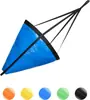 Âncora de reboque para barco marinho, âncora de mar para bote de assalto marinho, âncora de reboque de PVC para caiaque, âncora de guarda-chuva para pesca em mar com lancha