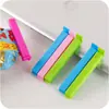 Clip sellador para snacks, clip de plástico de colores para bolsas de dulces, clip sellador para bolsas de té, alimentos y productos secos, clip sellador a prueba de humedad 11CM