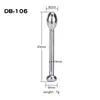 Vibrador Metal Olho de Cavalo Sm Brinquedo Alternativo Massageador de Próstata Dispositivo de Masturbação Masculina Bastão de Expansão Uretral Masculino