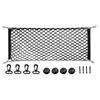 Bolsa de Red Vertical de Aislamiento para Maletero de Coche SUV Almacenamiento de Doble Capa para Maletero Red Fija Antideslizante Anticolisión para Equipaje