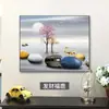Galeria de Arte da Família Qiao: Pintura Decorativa de Caixa de Medidor Elétrico de Luxo Leve, Pintura de Parede para Caixa de Distribuição, Capa de Caixa de Corrente Fraca para Sala de Jantar, Mural para Caixa de Interruptor Elétrico