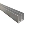 Ranura de Aleación de Aluminio con Forma de Montaña Ranura Pequeña Gruesa de Montaña Ranura Doble U para Teja Perfil de Teja para Borde de Tubería E de Columna de Estufa