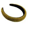 Diadema barroca de diamantes de imitación transfronteriza de Amazon, diadema europea y americana de alta calidad para mujer, estilo socialité, con diamantes de colores y perlas.