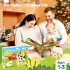 Fabricante Listo para Usar Tablero de Aprendizaje de Educación Temprana de Animales de Granja para Bebés y Niños Libro de Cuentos del Árbol Frutal Tablero de Actividades de Fieltro Venta al por Mayor