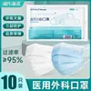 Mascarilla Quirúrgica Médica Haishi Hainuo Desechable Médica Genuina Cuidado Médico Empaque Individual Independiente Protección de Tres Capas Adulto