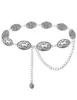 Cadena de Cintura Metálica Retro de Venta Caliente Transfronteriza Estilo Étnico Bohemio Cinturón Decorativo de Moda Decoración de Cintura para Combinar con la Ropa