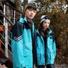 Uniforme de la escuela primaria Lanyang Beibei, ropa de invierno, gruesa, resistente al frío, tres en uno, uniforme de clase para estudiantes de secundaria BY770