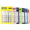 Fabricante de Presentes Calculadora Colorida Ultra-Fina Transparente com Tela de Toque Alimentada por Energia Solar para Estudantes Férias Negócios