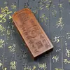 Madera de Azufaifo Golpeada por Rayo Natural, Token de Mando del Señor Celestial Salvador Taiyi, Producto de Madera Golpeada por Rayo Tallado a Mano, Adorno de Token