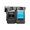 Compatible con cartucho de tinta Canon PG-845 846 aplicable ts3380 ts3480 MG2580S 3080 ts3180