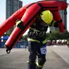Muñeco de Entrenamiento de Fuego Mma Artes Marciales Mixtas Muñeco Sanda Humanoide Saco de Arena Jiu-Jitsu Brasileño Cuero Muñeco de Lucha